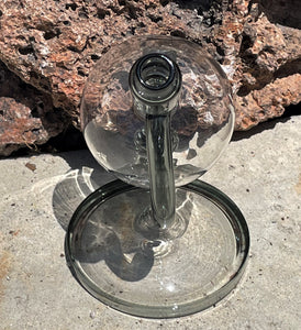 Globe Thick Glass Rig Shower Perc 14mm Male Bowl Star Screen