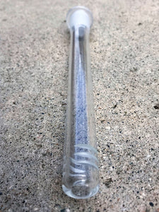Thick Glass Downstem Diffuser 14mm To 18mm 5.5" Length 6 Cuts - Volo Smoke and Vape