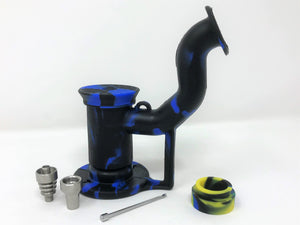 pipe with water container to smoke tobacco Shisha Hookah Smoking Bong Double Filter Cigarette Holder Smoke Honest Capsule Water Pipe