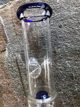 15.5" Best Heavy Thick Glass Rig w/6 Shower Perc's & Ice Catcher + 3-18mm Bowls - Bluey on Clear