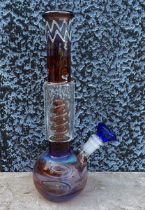 glass bong ,glass water pipe for smoking.h:45cm 14mm size – bycf008