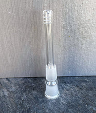 18mm to 18mm 3.5" Length - Thick Glass 6 cuts Downstem Diffuser