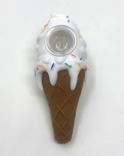 Collectible Silicone Detachable Unbreakable Ice Cream Cone 4.5