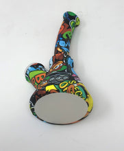 6" Cartoon Design Silicone Detachable Beaker Bong & Silicone Bowl w/Screen