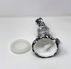 Think Detachable Silicone & Glass Bong Dome Shower Perc