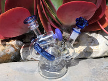 New! 6" Thick Glass Unique Design Rig/Pipe & 14mm Slide Bowl with Screen