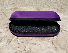 6.5" Purple Padded Pouch Hard Case Protective Pipe Storage Zipper Travel