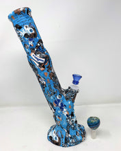 Unbreakable Detachable Silicone 13" Bong w/Graphic Design