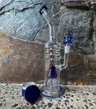 Best Thick Glass 12" Water Rig Tree Arm Perc 14mm Bowl Grinder