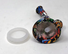 6.5" Batman Design - Silicone Detachable Unbreakable Beaker Bong & 14mm Male Bowl