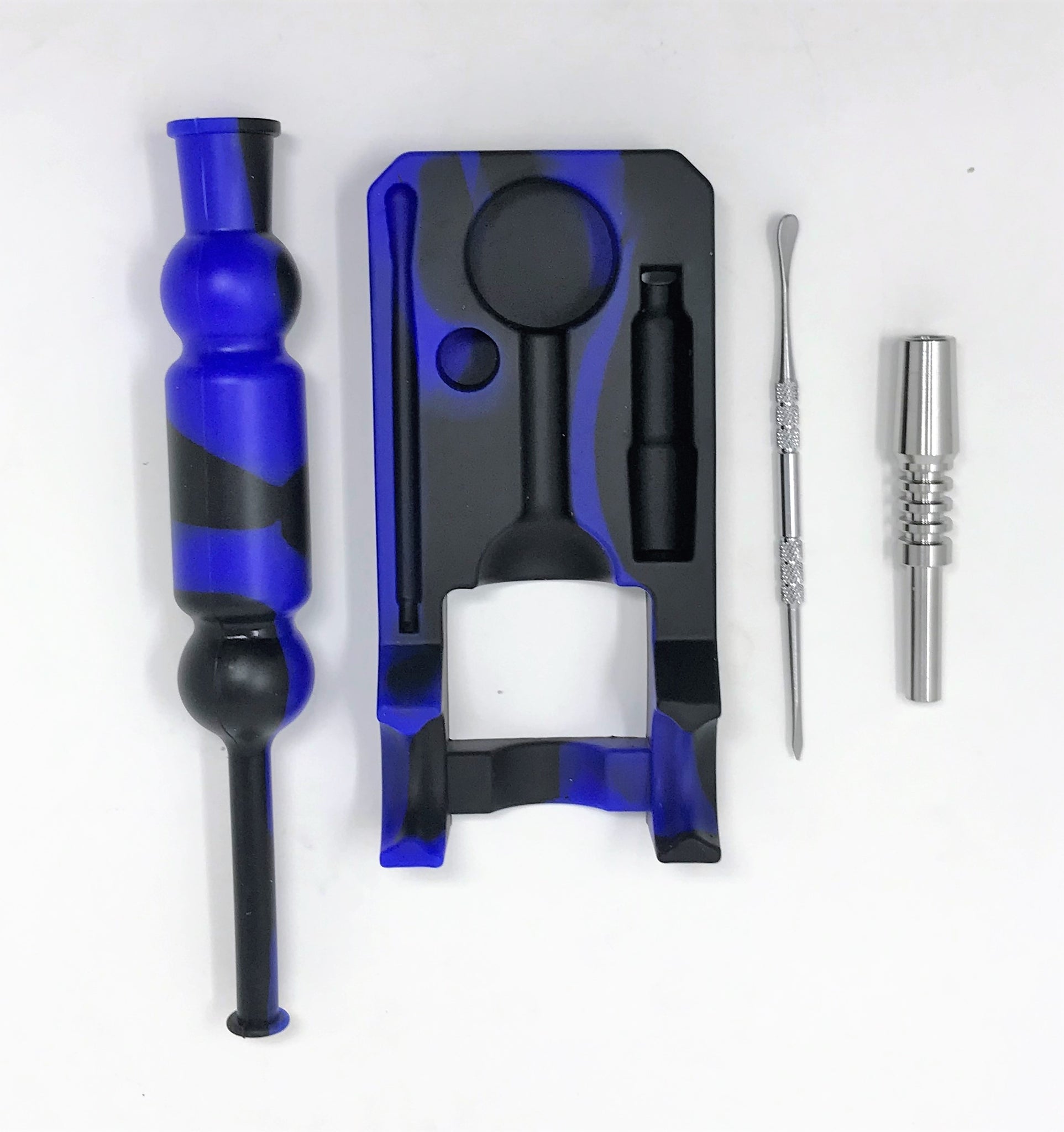 Silicone Nector Collector 14mm Titanium nail Dab Kit -SmokeDay