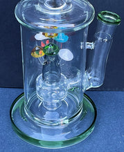 Collectible 11.5" Best Glass Rig w/Mushroom in Multi Colors & Mushroom Pipe
