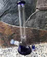 Best 15" Thick Glass Beaker Bong Ice Catcher 3 - 14mm Glass Slide Bowls - Sleaker Beaker