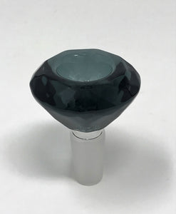 Detachable Silicone and Glass Beaker 10" Bong 14mm Black Diamond Bowl