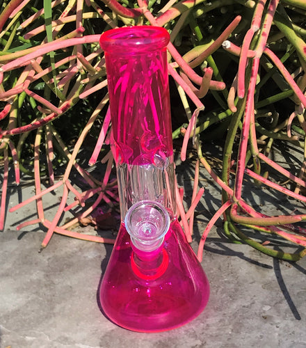 Transparent Pink Glass 8