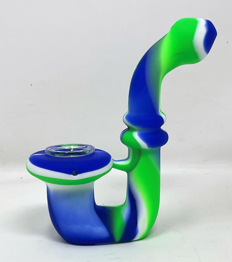 2.5 Inch Ribbed Sherlock Metal Hand Pipe Weed Bowls