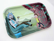 Large Metal Rolling Tray Combo with R & M Design