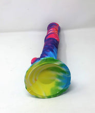 Tie Dye Silicone Detachable Unbreakable 14" Pipe/Bong Quartz Banger Carb Cap