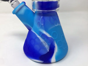 Collectible Silicone Detachable Beaker Bong Dome/Shower Perc Rick& Morty Design