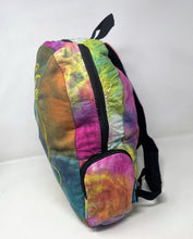 Threadheads Tie Dye Backpack w/Embroidered Flowers