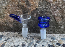 Best Thick Glass 10" Rig Blue Coil Perc 2 - 14m Bowls