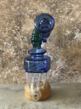 7.5" Unique Thick Glass Rig, Water Recycler & 14mm Slide Bowl w/Screen - Glass Robot