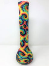 NEW! Tie Dye Design Silicone Detachable 13" Bong Quartz Banger Tool Bowl - Paisley Power