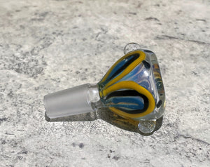 14mm Male Thick Fumed Glass Bowl