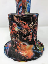 Thick Silicone Detachable 10.5" Large Jug Rig Avengers Design Bowl Pop Top Cont