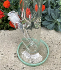 Thick Heavy Glass 11.5" Best Straight Bong 2 - 14mm Bowls