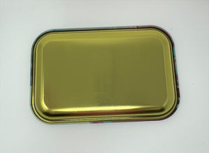 Large Metal Rolling Tray Combo with R & M Design