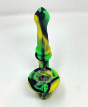 5" Silicone Sherlock Best Hand Pipe w/Thick Glass Bowl