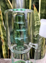 10.5" Thick Glass Water Bong/Rig Perc includes Quartz Banger, Tool, Silicon Container & Bowl - Slow Ride