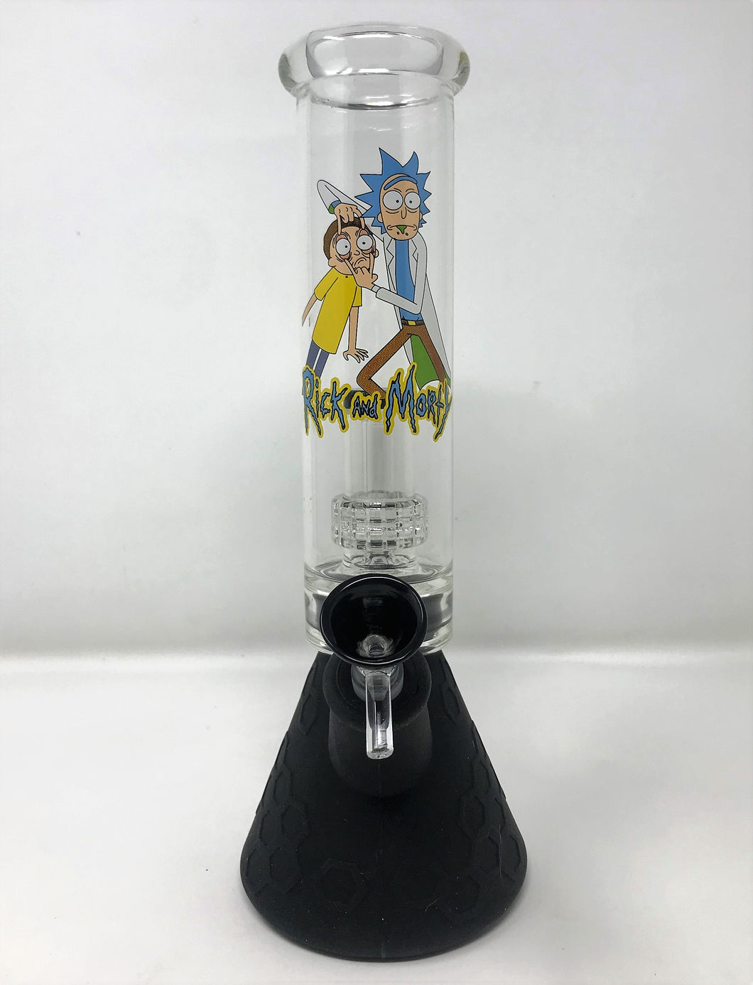 Collectible Silicone Detachable Beaker Bong Dome/Shower Perc Rick& Morty Design