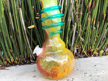 Best! 12" Thick Soft Glass Water Bong w/ Glass on Glass + 2 Herb Bowl Sliders