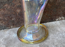 12" Straight Thick Shimmering Glass Bong, Glow-in-the-Dark Design - Beautiful Baby