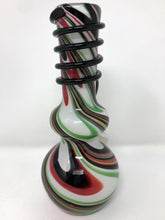 7.5" Best Soft Glass Water Bong Swirl Colors/Design Vary Quartz Bucket 2 Bowls - Volo Smoke and Vape
