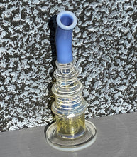 Best 10" Thick Fumed Glass Rig Shower Perc 14mm Male Bowl