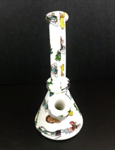 Silicone Detachable Beaker 6.5" Bong Ricky & Mort Design 14/18mm dual use bowl