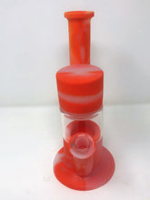 Silicone Detachable 9" Bong w/Glass 2-14mm Bowls Silicone inline Perc