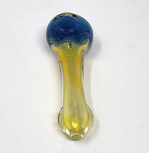 Thick Fumed Glass 4.5" Hand Spoon Pipe Bowl w/Zippered Padded Pouch