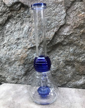 10" Thick Glass Beaker Rig shower perc 2 - 14mm Bowls