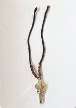 Hemp Necklace with Fumed Glass 3" Hand Spoon Pipe Bowl