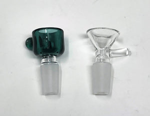 Unique Design in Silicone & Glass 8" Bong Shower Perc 2 - 14mm Bowls - Camo
