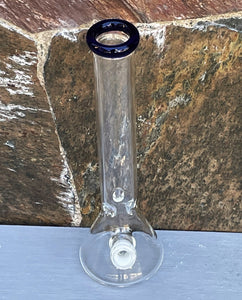 Best 12" Thick Glass Beaker Bong 14mm Male Bowl with Screen Built in