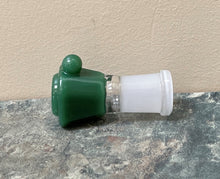 Thick Glass Best 14mm Female Green Slide Bowl