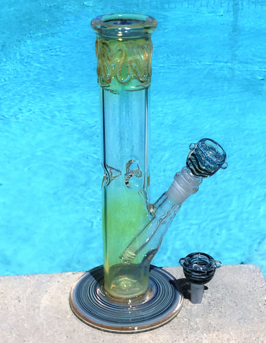 Thick Fumed Glass 12