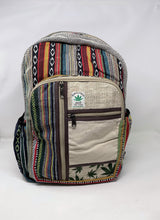 Unique Design Hemp Backpack Multi Pockets (THC FREE)