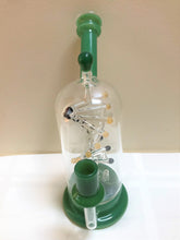 Collectible 8.5" Best Water Rig Pipe w/Rotating DNA Glass Design 14mm Herb Bowl