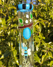 Thick Glass 13.5" Best Beaker Bong W/Bee & Honeycomb Glow in the Dark Design